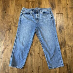 Torrid Feel The Fit High Rise Ankle Crop Jeans Classic Denim Womens Plus Sz 18